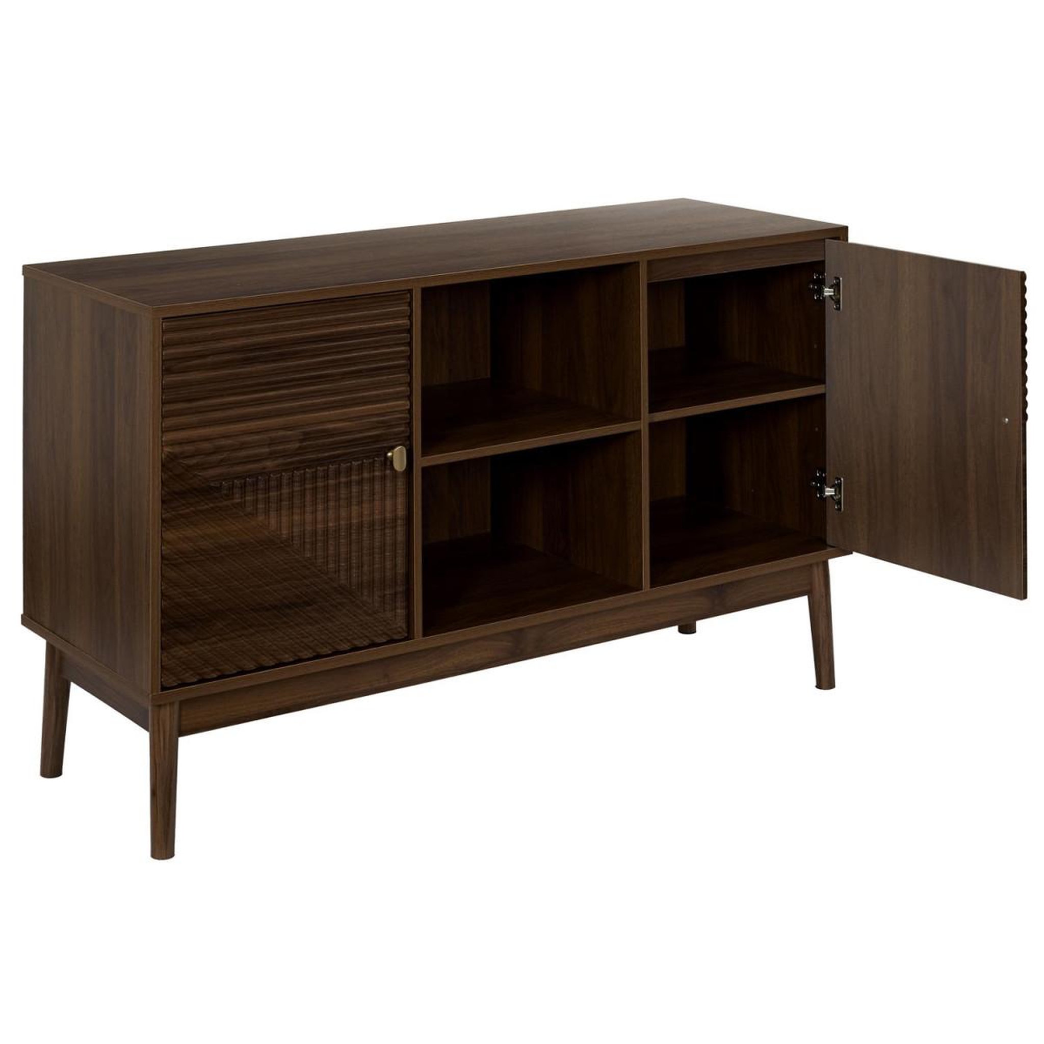 Voir la diapositive 2 : The Home Deco Factory Buffet 2 portes  tiffany  120cm marron