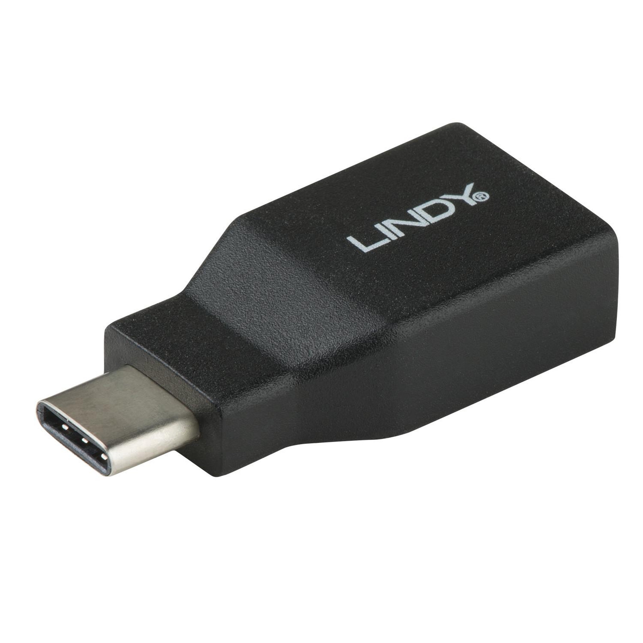 LINDY Lindy 41899 changeur de genre de câble USB 3.1-C USB 3.1-A Noir