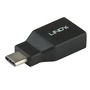 Voir la diapositive 1 : LINDY Lindy 41899 changeur de genre de câble USB 3.1-C USB 3.1-A Noir