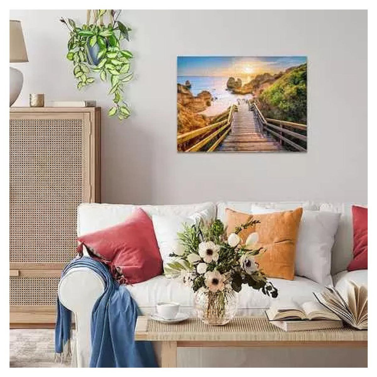 RAVENSBURGER puzzle 1000 pièces - Escalier vers la Plage de Camilo, Algarve