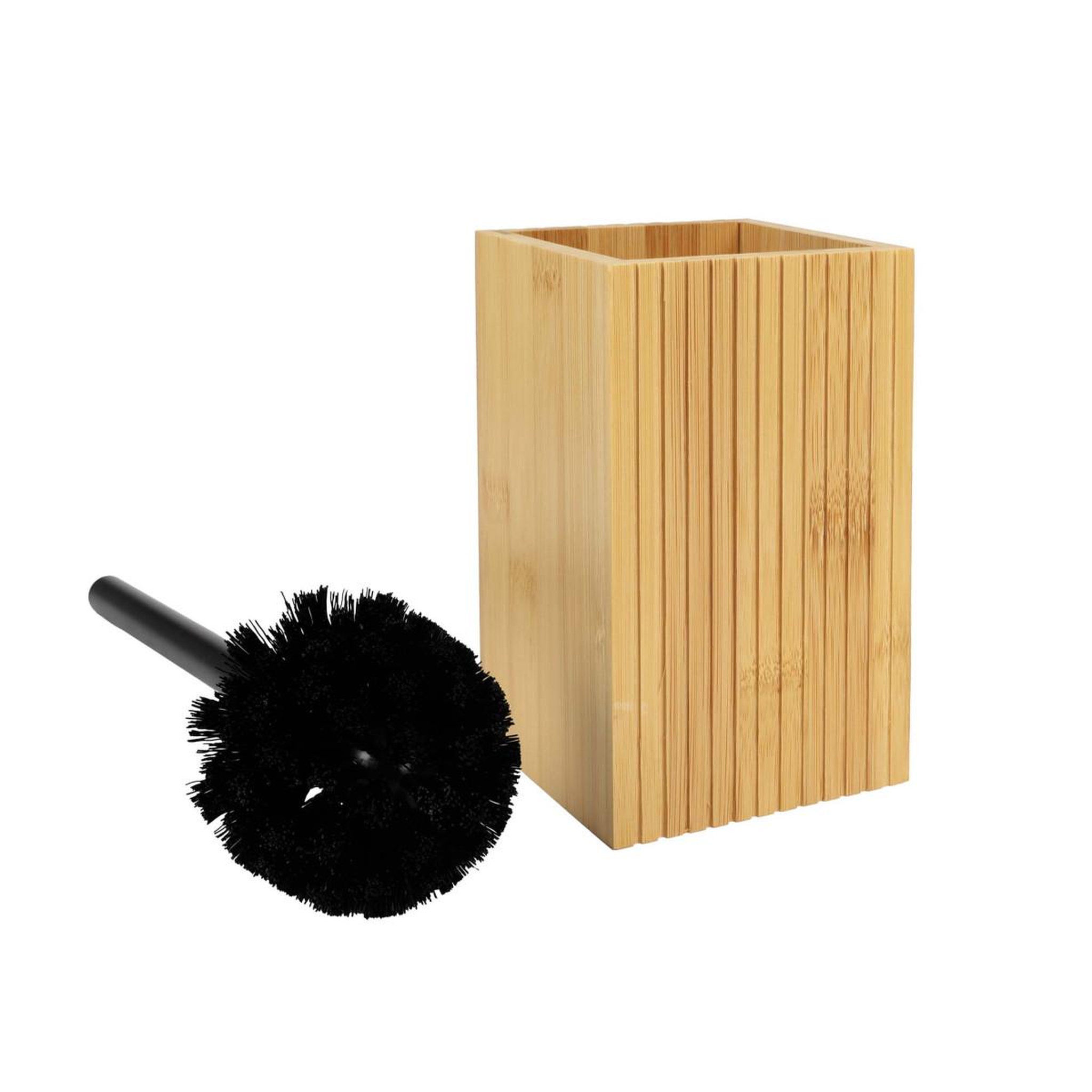 Voir la diapositive 2 : Douceur d'Intérieur Brosse wc en bambou  hanoi  34cm naturel