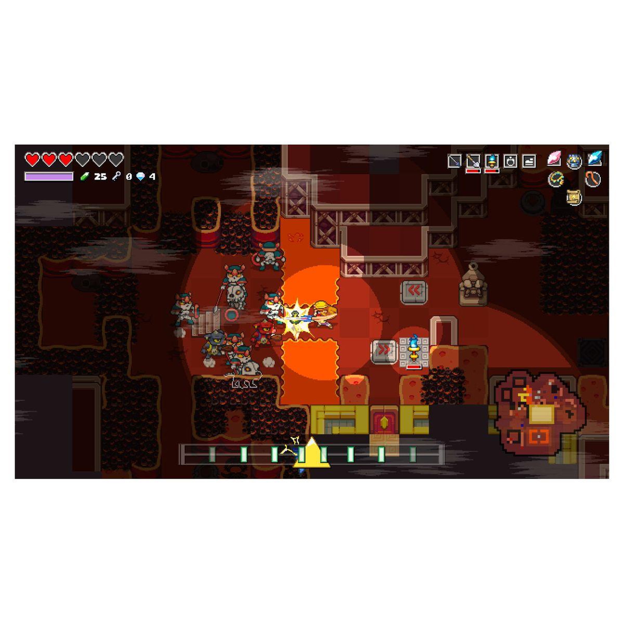 Voir la diapositive 5 : Cadence of Hyrule Crypt of the Necrodancer Featuring The Legend of Zelda Nintendo Switch