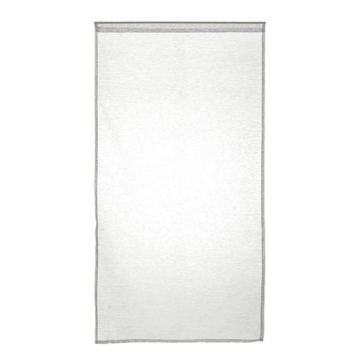 ATMOSPHERA Lot de 2 Rideaux Voilage  Moly  60x90cm Blanc
