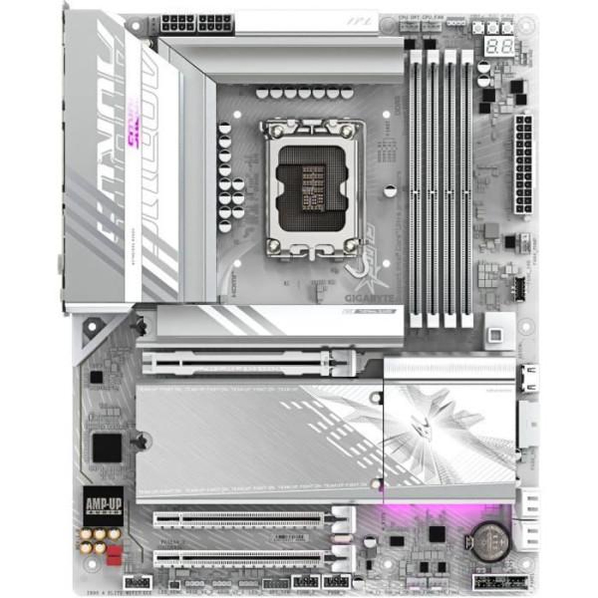 Voir la diapositive 2 : Gigabyte Carte mere - GIGABYTE - Z890 A ELITE WF7 ICE