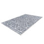Voir la diapositive 2 : Paris Prix Tapis Tissé Imprimé à Poils Plats  Maya II  Anthracite