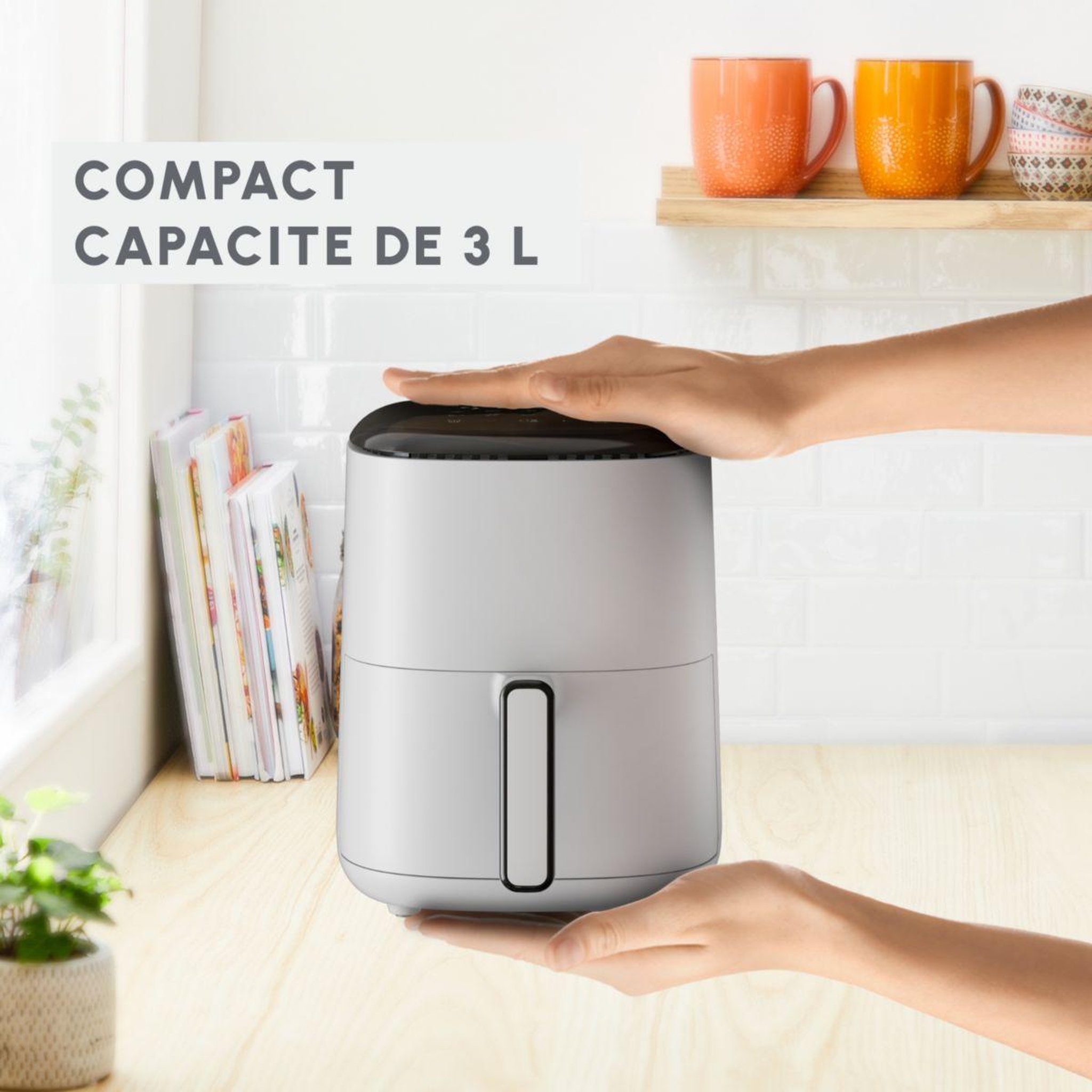 Voir la diapositive 4 : MOULINEX Friteuse sans huile easy fry compact yy5745fb