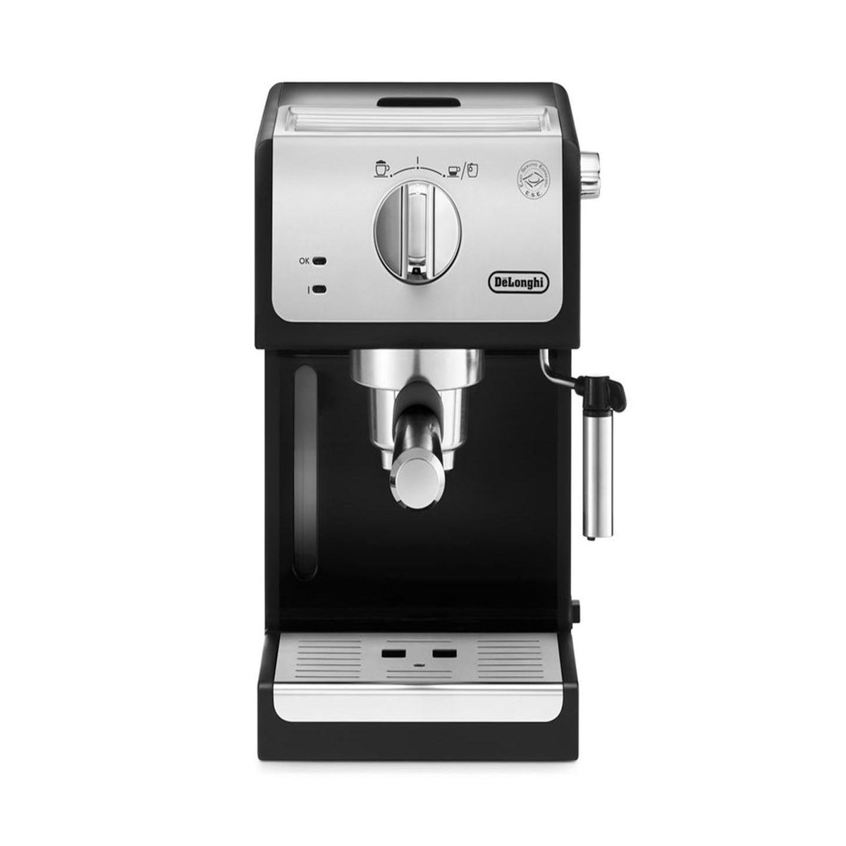 DELONGHI Machine à espresso 15 bars noir/métal - ECP 35.31