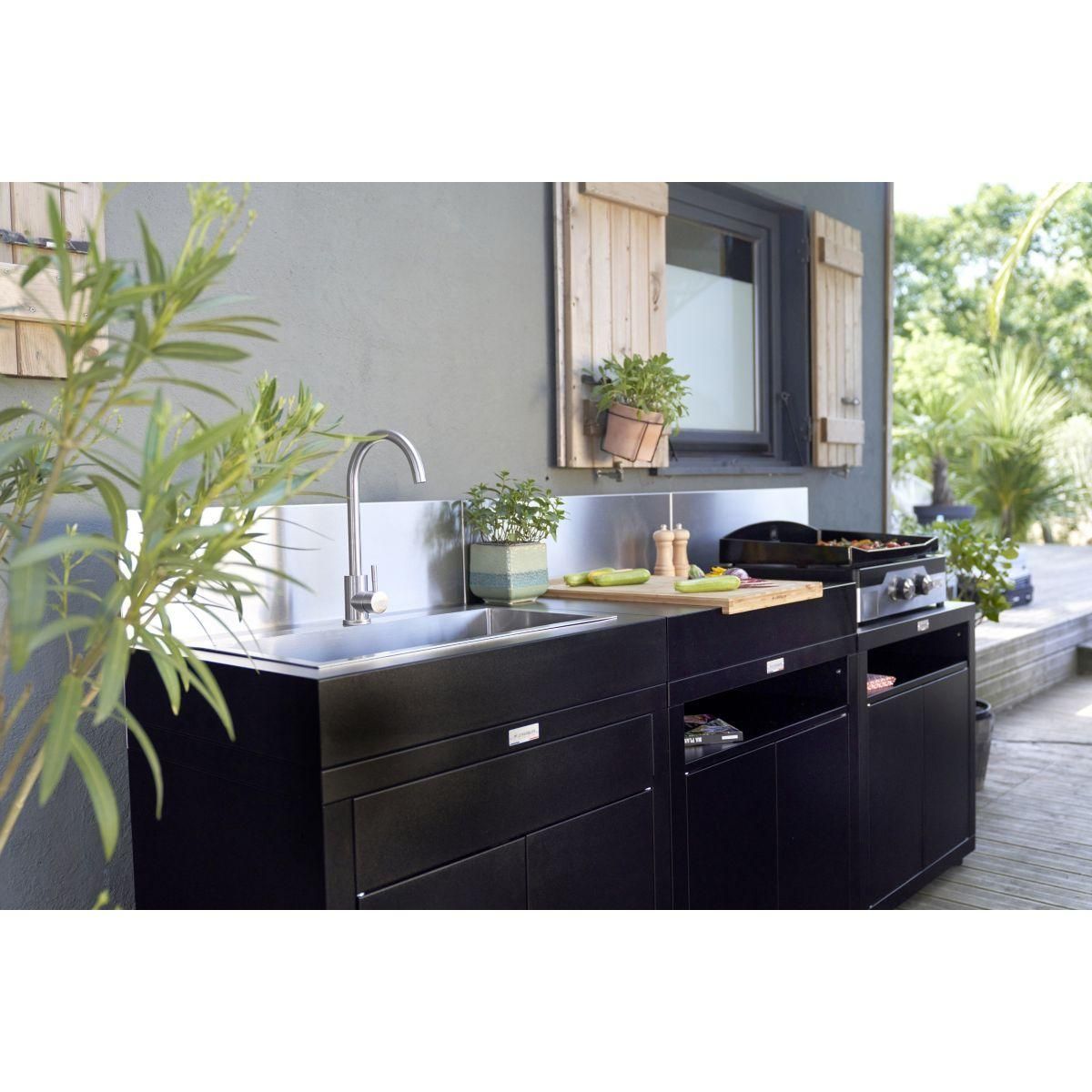 Le marquier Crédence centrale Inox