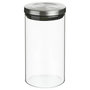 Voir la diapositive 1 : FIVE Bocal en Verre  Hermétique  1L Transparent