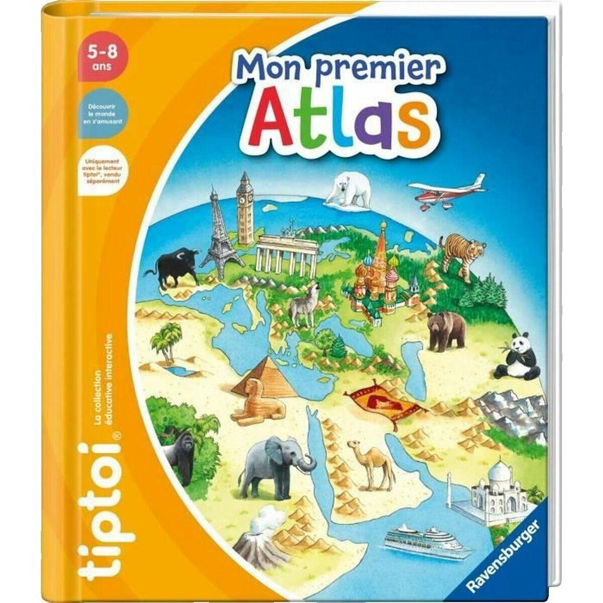 RAVENSBURGER Livre éducatif Ravensburger coloré interactif avec contenus audio