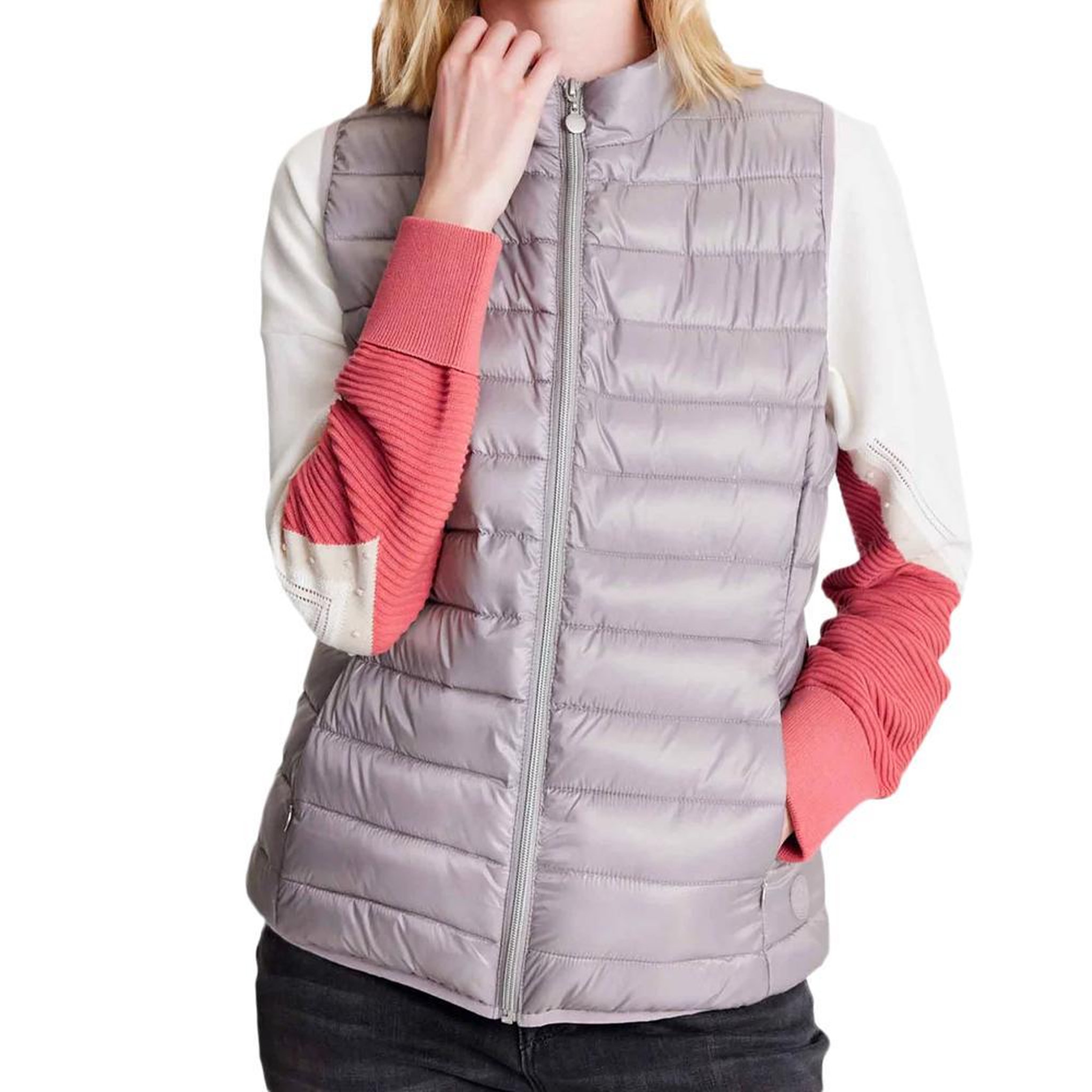 TBS Doudoune sans manche Violette Femme TBS Naelisan. Coloris disponibles : Violet