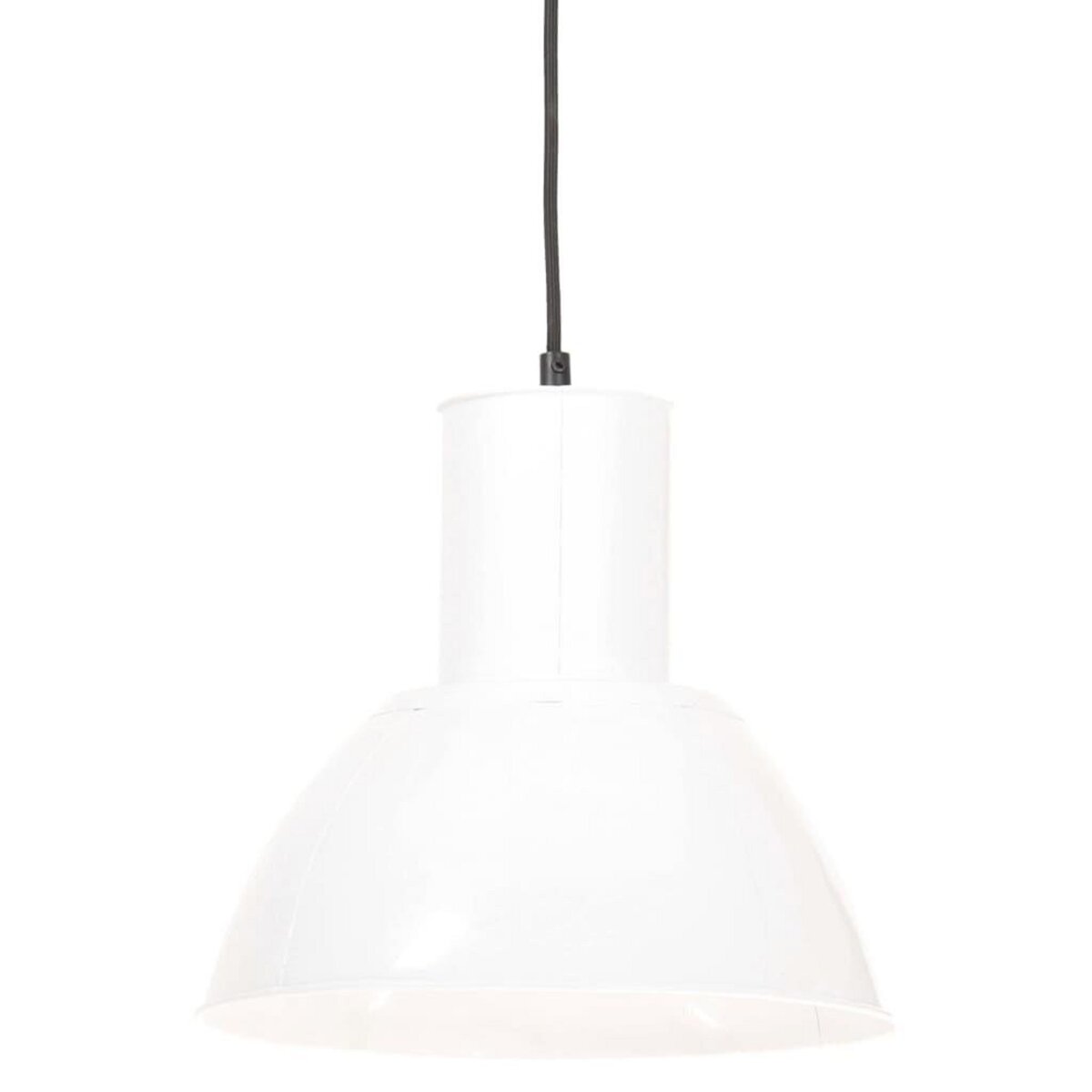VIDAXL Lampe suspendue 25 W Blanc Rond 28,5 cm E27
