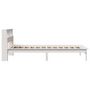 Voir la diapositive 5 : VIDAXL Lit bibliotheque sans matelas blanc 75x190cm bois de pin massif