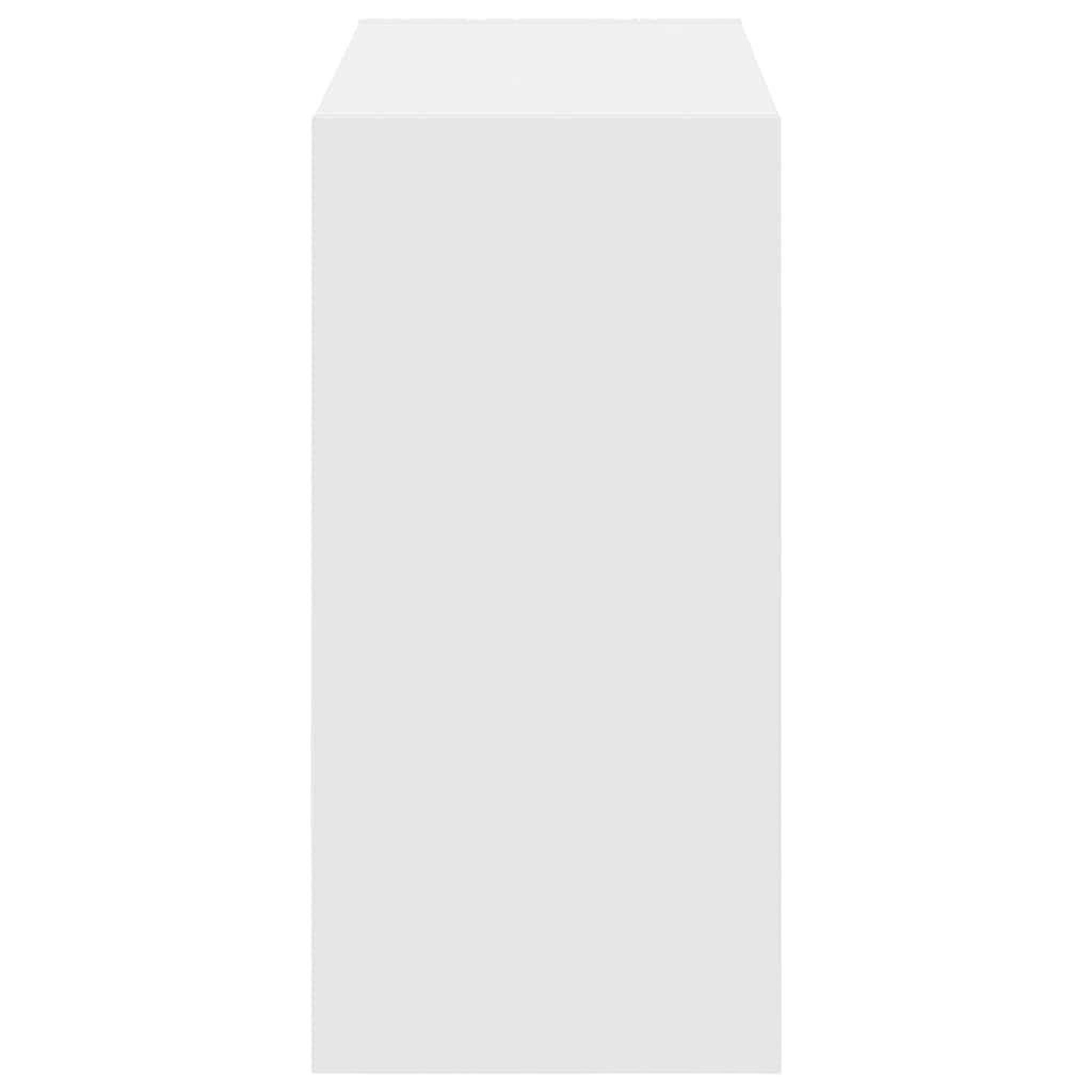 Voir la diapositive 5 : VIDAXL Etageres a chaussures 2 pcs empilable blanc 60x30x30,5 cm