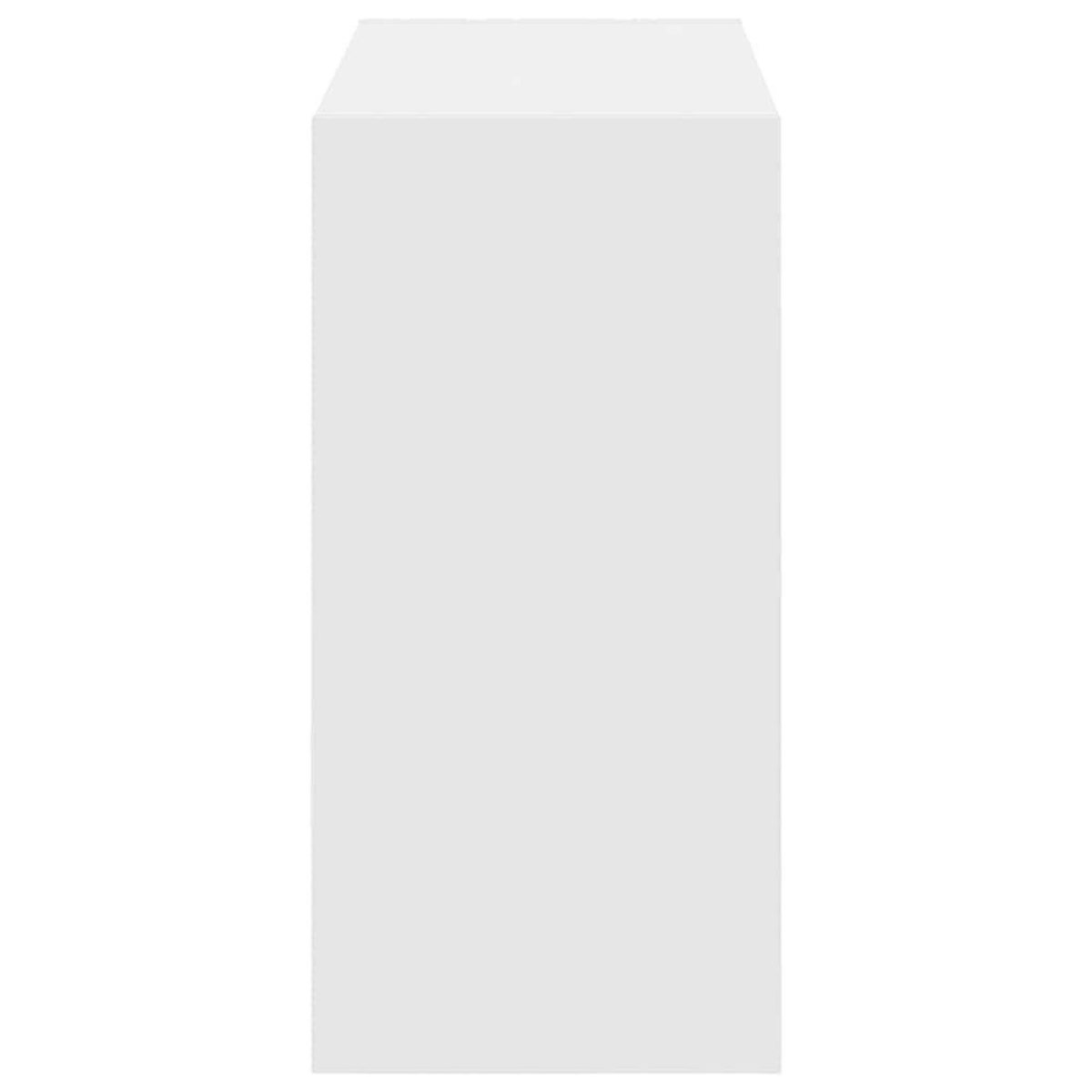 VIDAXL Etageres a chaussures 2 pcs empilable blanc 60x30x30,5 cm