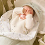 Voir la diapositive 6 : Petit Béguin Nid d'ange en gaze de coton Hello Baby