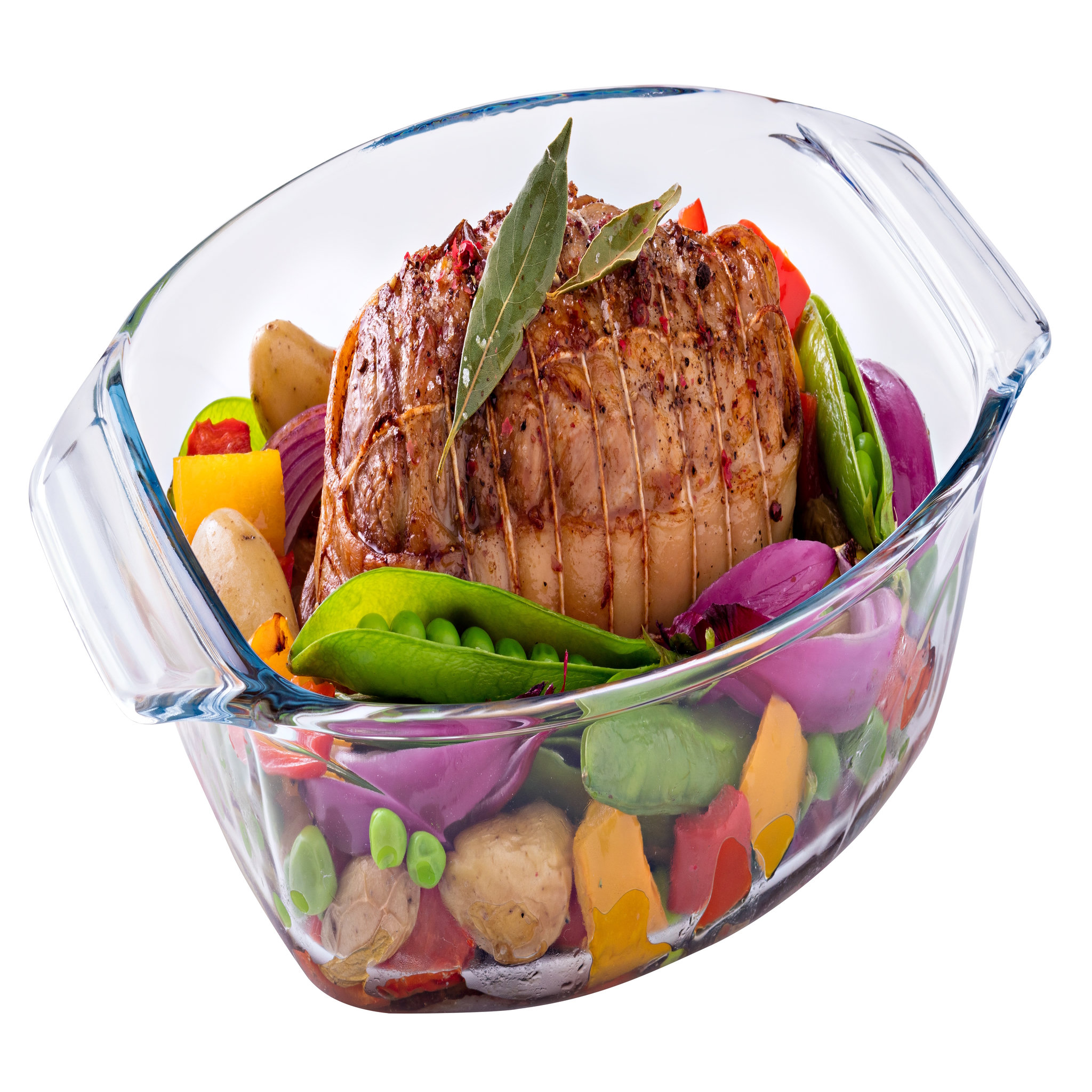 Voir la diapositive 3 : PYREX Plat à four ovale en verre 35 x 24 cm IRRESISTIBLE