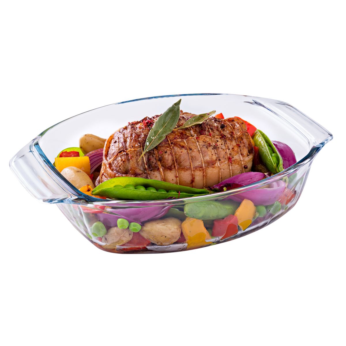 PYREX Plat à four ovale en verre 35 x 24 cm IRRESISTIBLE