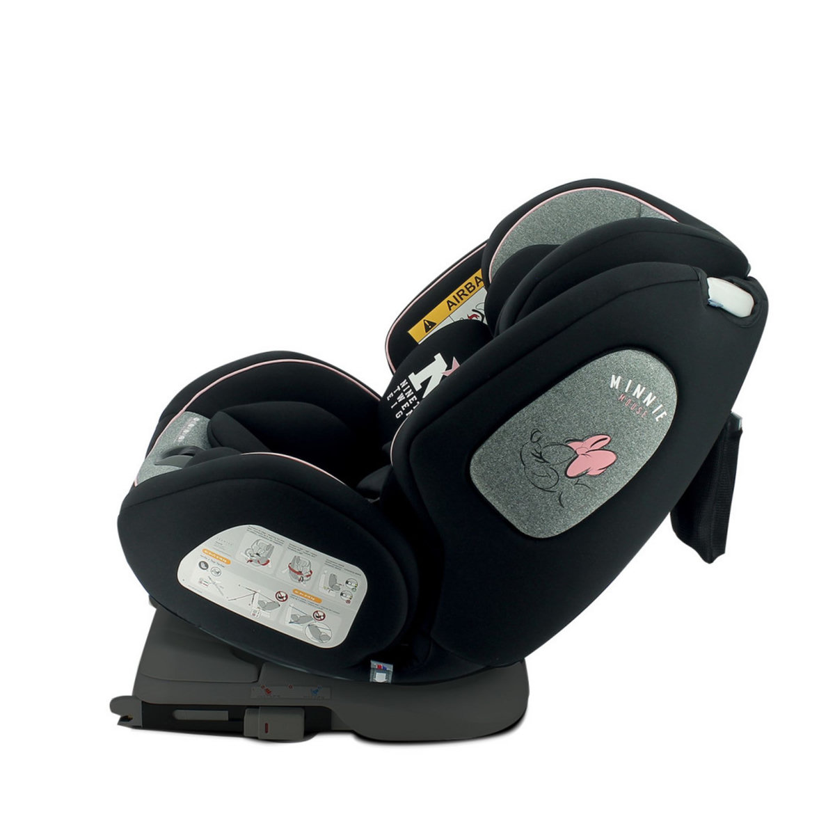 DISNEY Siège auto isofix ONE 360° groupe 0+/1/2/3 (0-36 Kg) - Dos à la route jusqu'à 18 Kg&ndash; Mickey