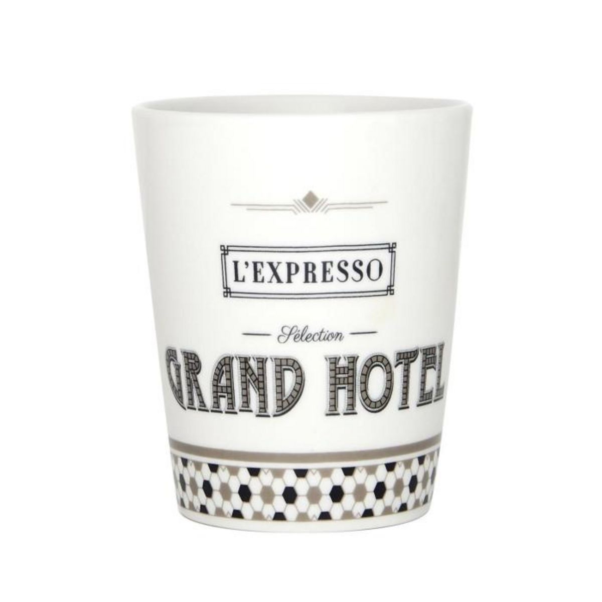 Paris Prix Lot de 6 Tasses à Café  Grand Hôtel  7cl Blanc
