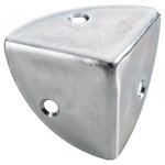 CENTRALE BRICO Coin de valise à visser acier zingué HETTICH, L.36 mm