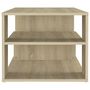 Voir la diapositive 5 : VIDAXL Table basse chene sonoma 100x50x40 cm bois d'ingenierie