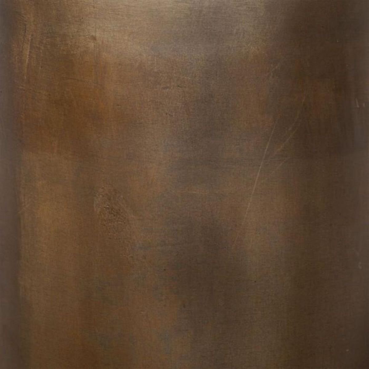 ATMOSPHERA Vase Design en Métal  Antiq  60cm Mordoré