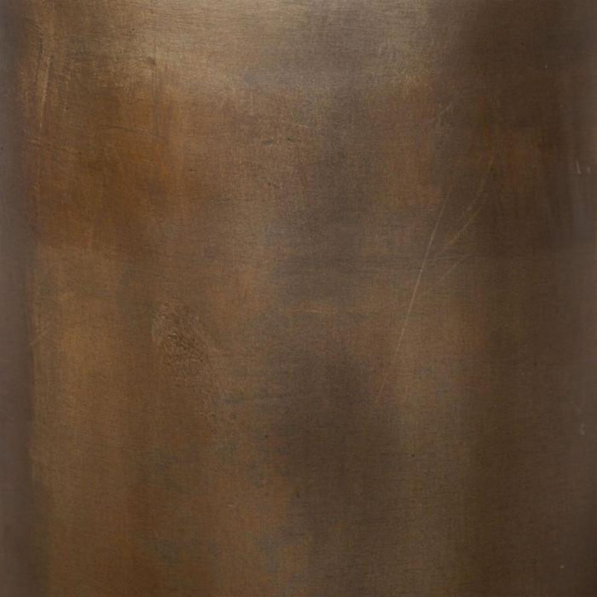 ATMOSPHERA Vase Design en Métal  Antiq  60cm Mordoré