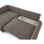Voir la diapositive 3 : LISA DESIGN Gianni - canapé d'angle gauche 4 places convertible avec coffre en tissu