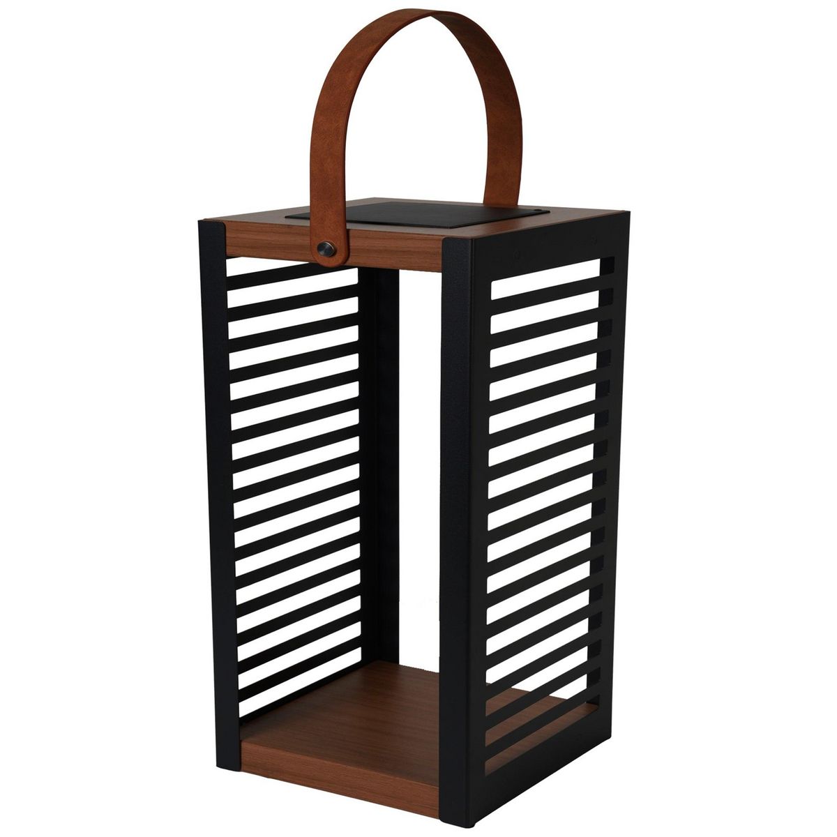 Lumisky Lanterne solaire FERIAN Noir Metal H35cm