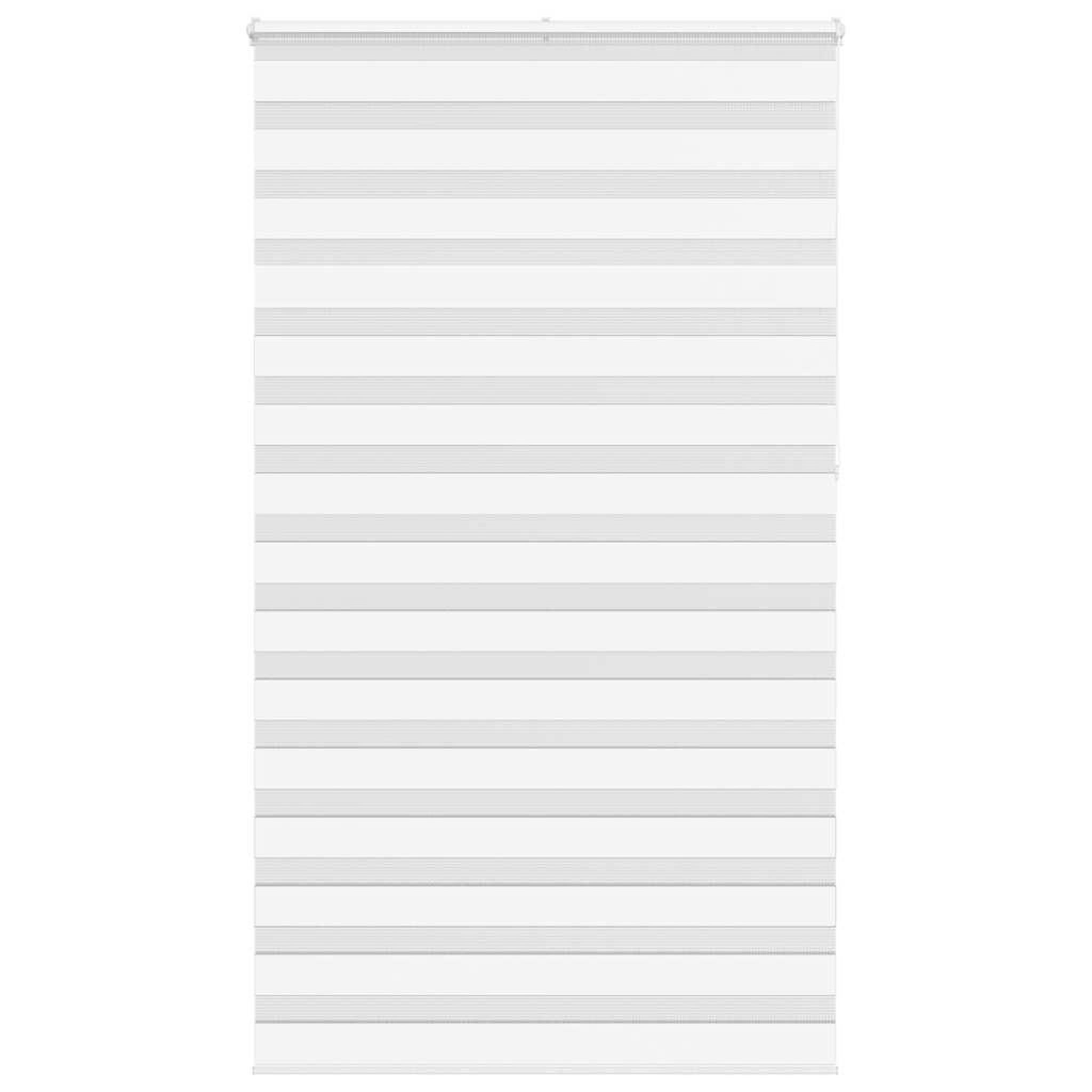 VIDAXL Store zebre blanc 125x230 cm largeur du tissu 120,9cm polyester