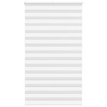 VIDAXL Store zebre blanc 125x230 cm largeur du tissu 120,9cm polyester