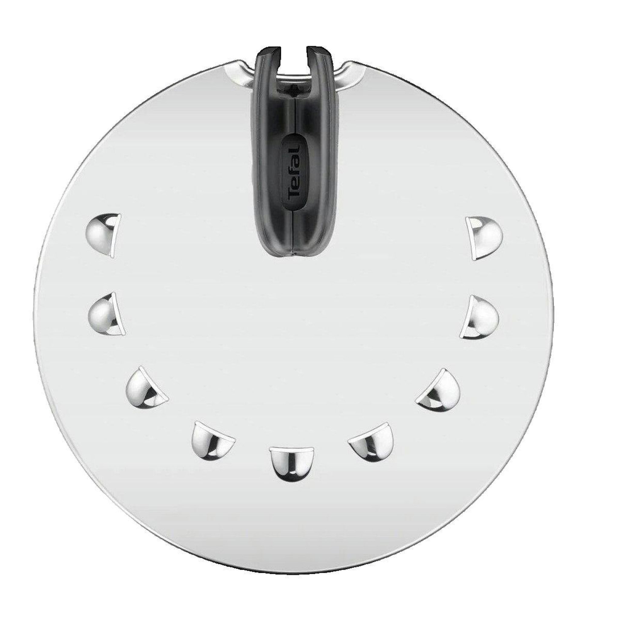 Voir la diapositive 2 : TEFAL Couvercle anti-éclaboussures Tefal Ingenio L9829853 en acier inoxydable