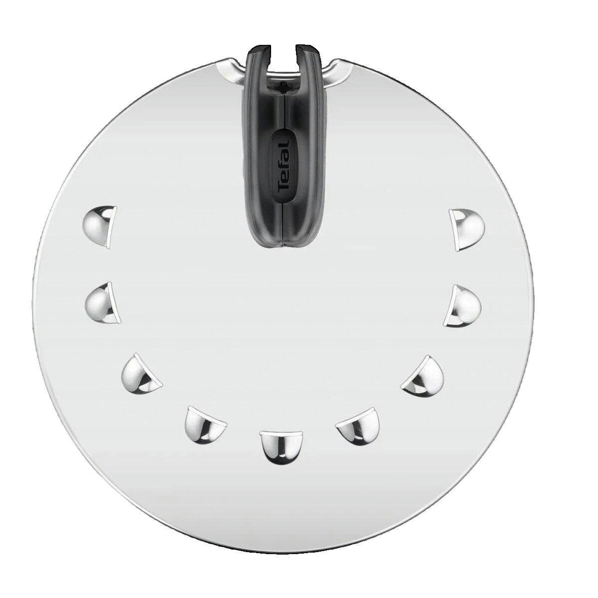 TEFAL Couvercle anti-éclaboussures Tefal Ingenio L9829853 en acier inoxydable