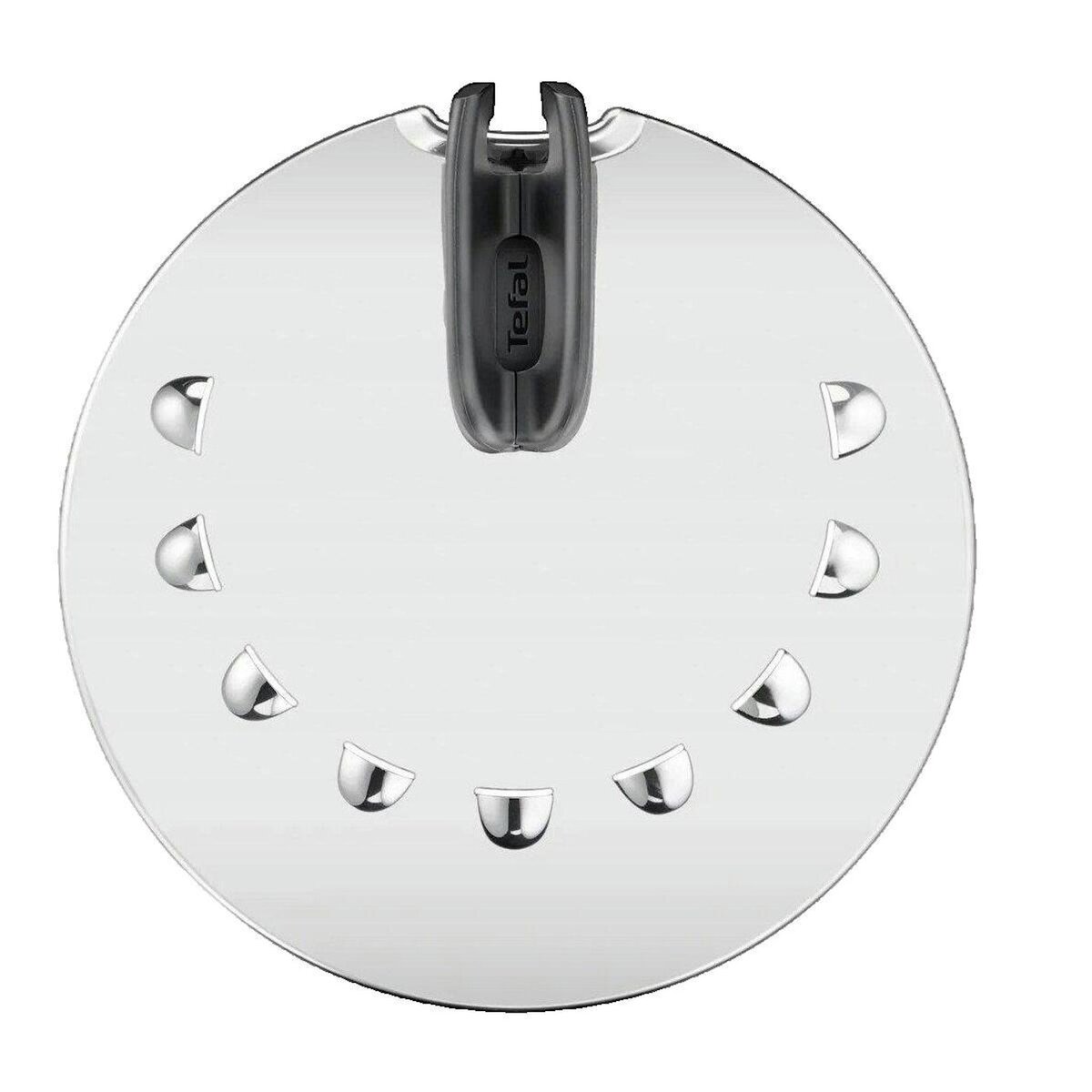 TEFAL Couvercle anti-éclaboussures Tefal Ingenio L9829853 en acier inoxydable