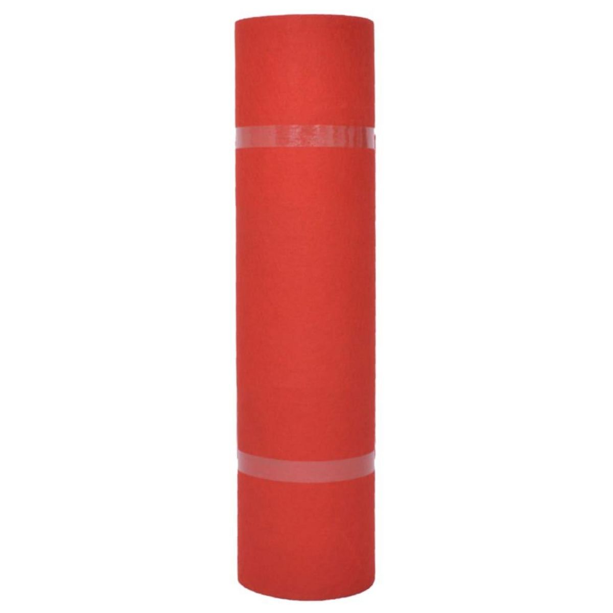 VIDAXL Tapis pour exposition 1,2x12 m Rouge