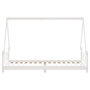 Voir la diapositive 5 : VIDAXL Cadre de lit pour enfants blanc 90x200 cm bois de pin massif