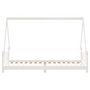 Voir la diapositive 5 : VIDAXL Cadre de lit pour enfants blanc 90x200 cm bois de pin massif