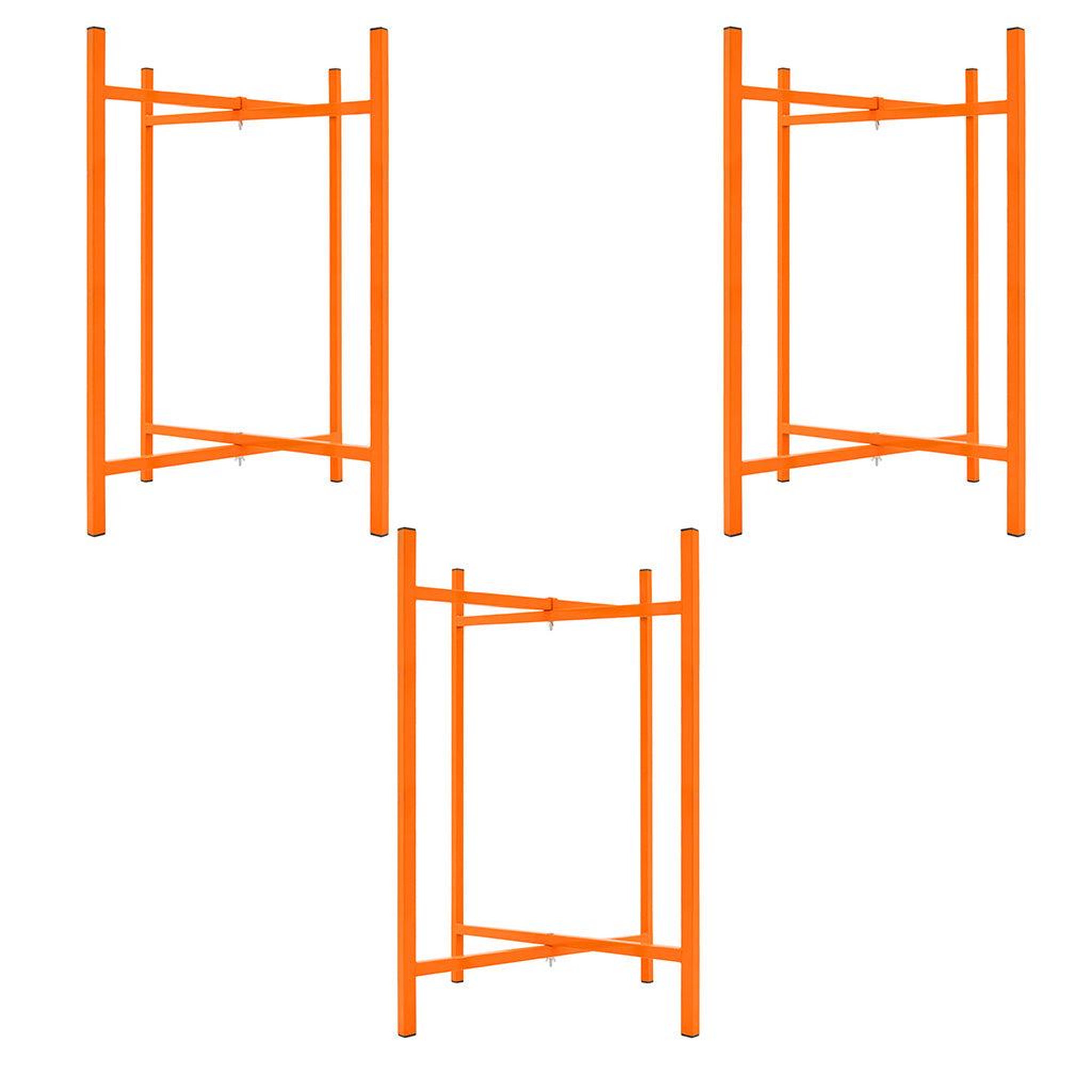 T-MECH Lot de 3 supports en x pour planches de mortier - 750 mm