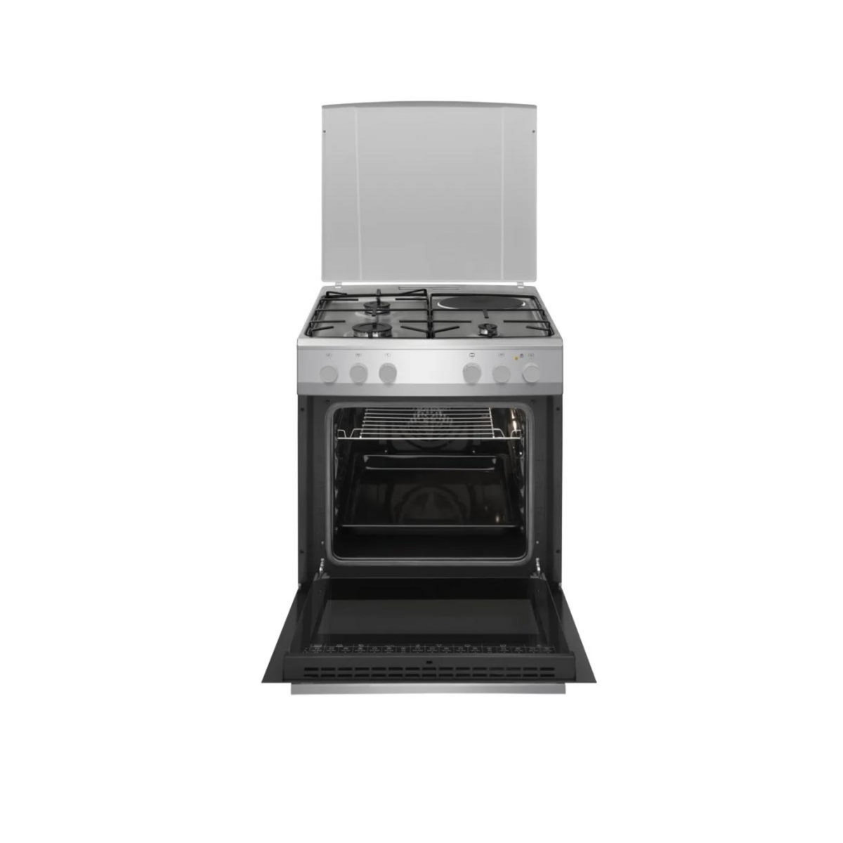 Fagor Cuisinière mixte 62l 4 feux silver - FACM1003S