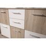 Voir la diapositive 3 : Commode 5 portes - 2 tiroirs KENDO