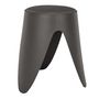 Voir la diapositive 3 : The Home Deco Factory Tabouret d'appoint empilable Emma - Gris