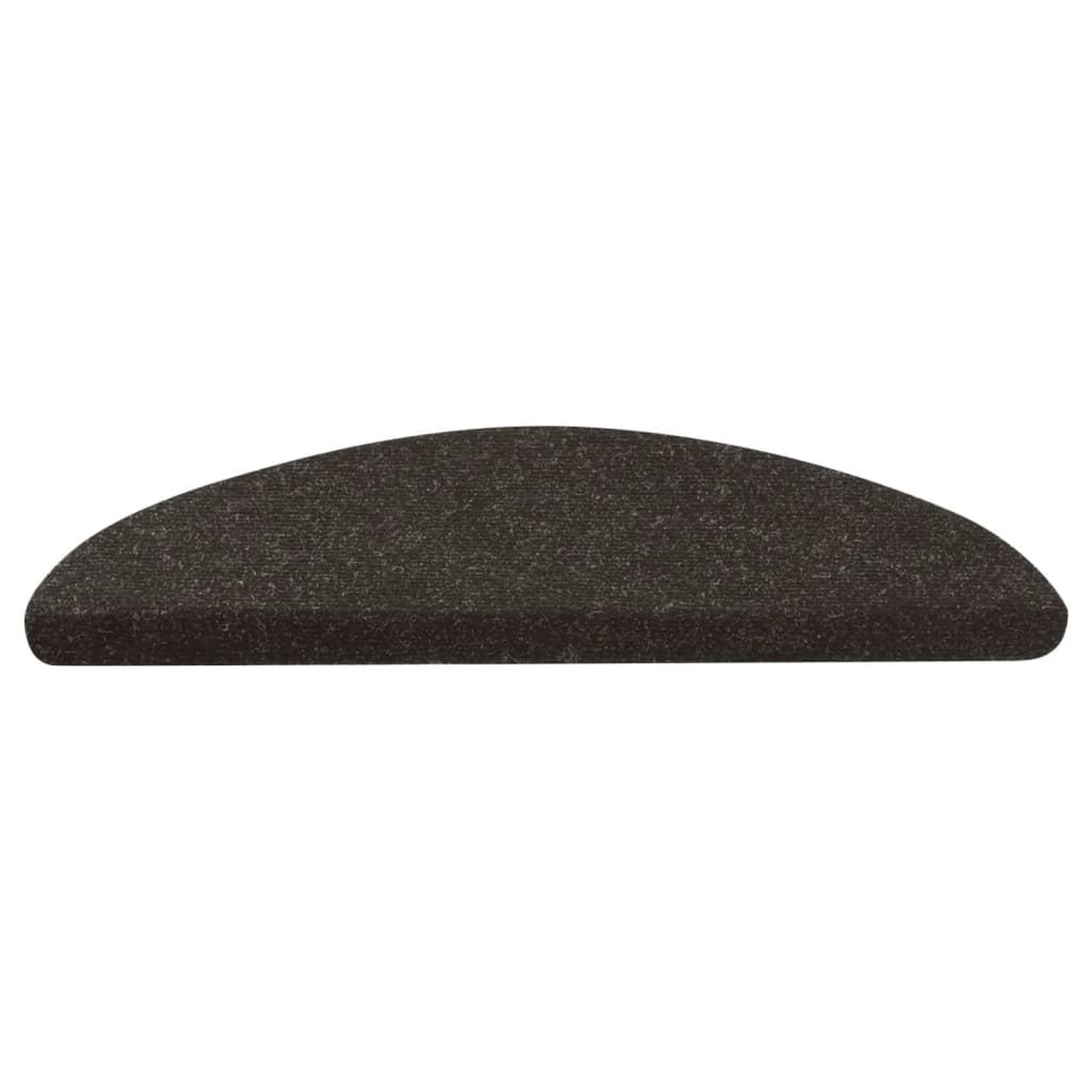 Voir la diapositive 4 : VIDAXL Tapis d'escalier auto-adhesifs 10 pcs noir 56x17x3 cm