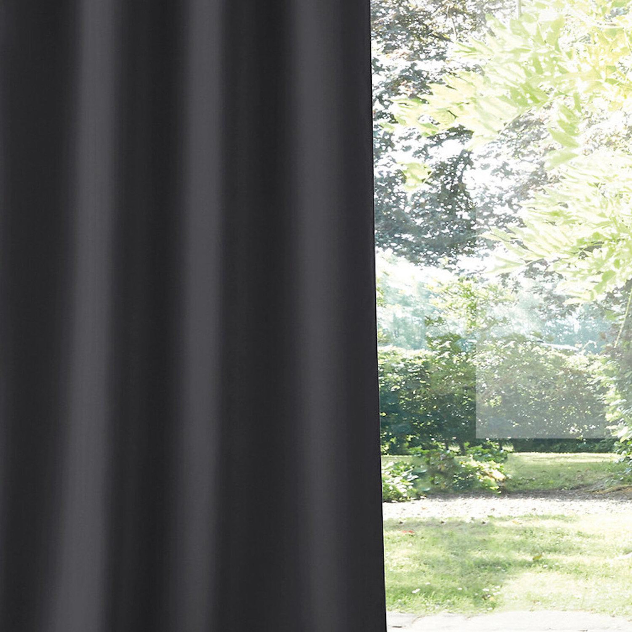Voir la diapositive 1 : Les Ateliers du Linge Rideau polyester occultant