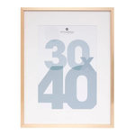 ATMOSPHERA Cadre Photo en Verre  Manu  30x40cm Or