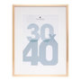 Voir la diapositive 1 : ATMOSPHERA Cadre Photo en Verre  Manu  30x40cm Or