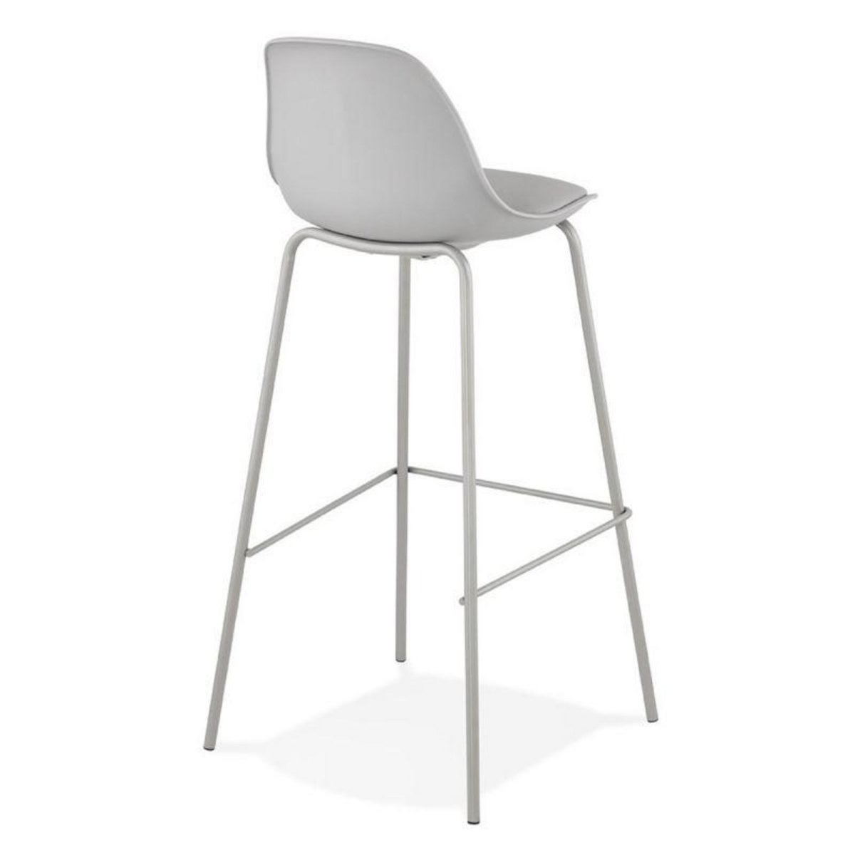 Paris Prix Tabouret de Bar Design en Métal  Funty  95cm Gris