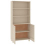 Voir la diapositive 5 : VIDAXL Buffet HAMAR Bois massif de pin Marron miel