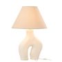 Voir la diapositive 2 : Paris Prix Lampe à Poser Design  Bali Bliss  70cm Blanc