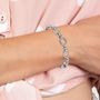 Voir la diapositive 2 : SC CRYSTAL Bracelet SC Crystal en acier inoxydable